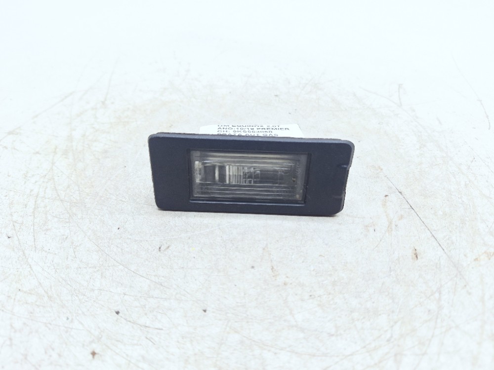 Luz Placa Gm Equinox 2.0 2018 2019 135900043