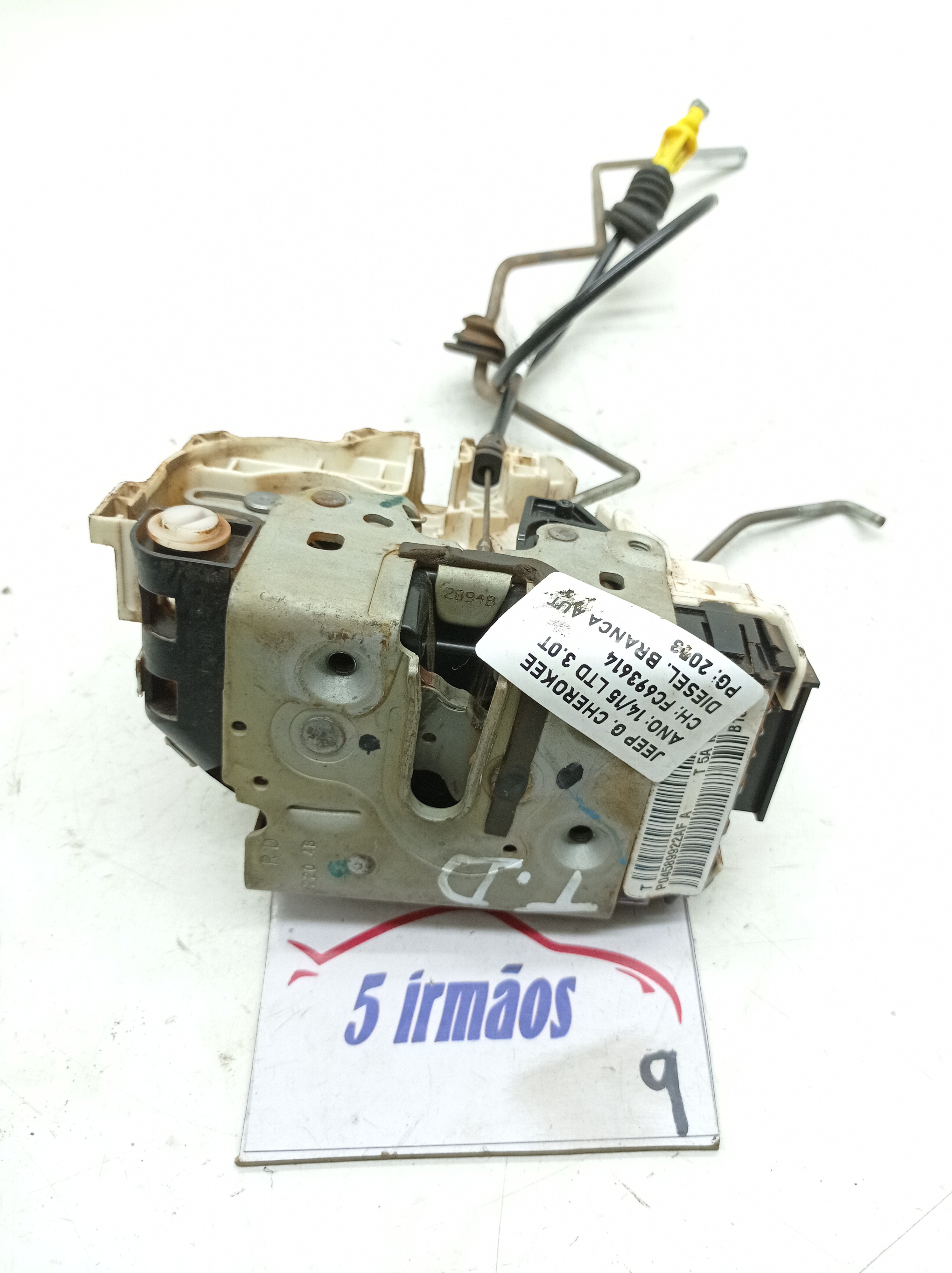 Fechadura Porta Traseira Direita Jeep Grand Cherokee 3.0 2015