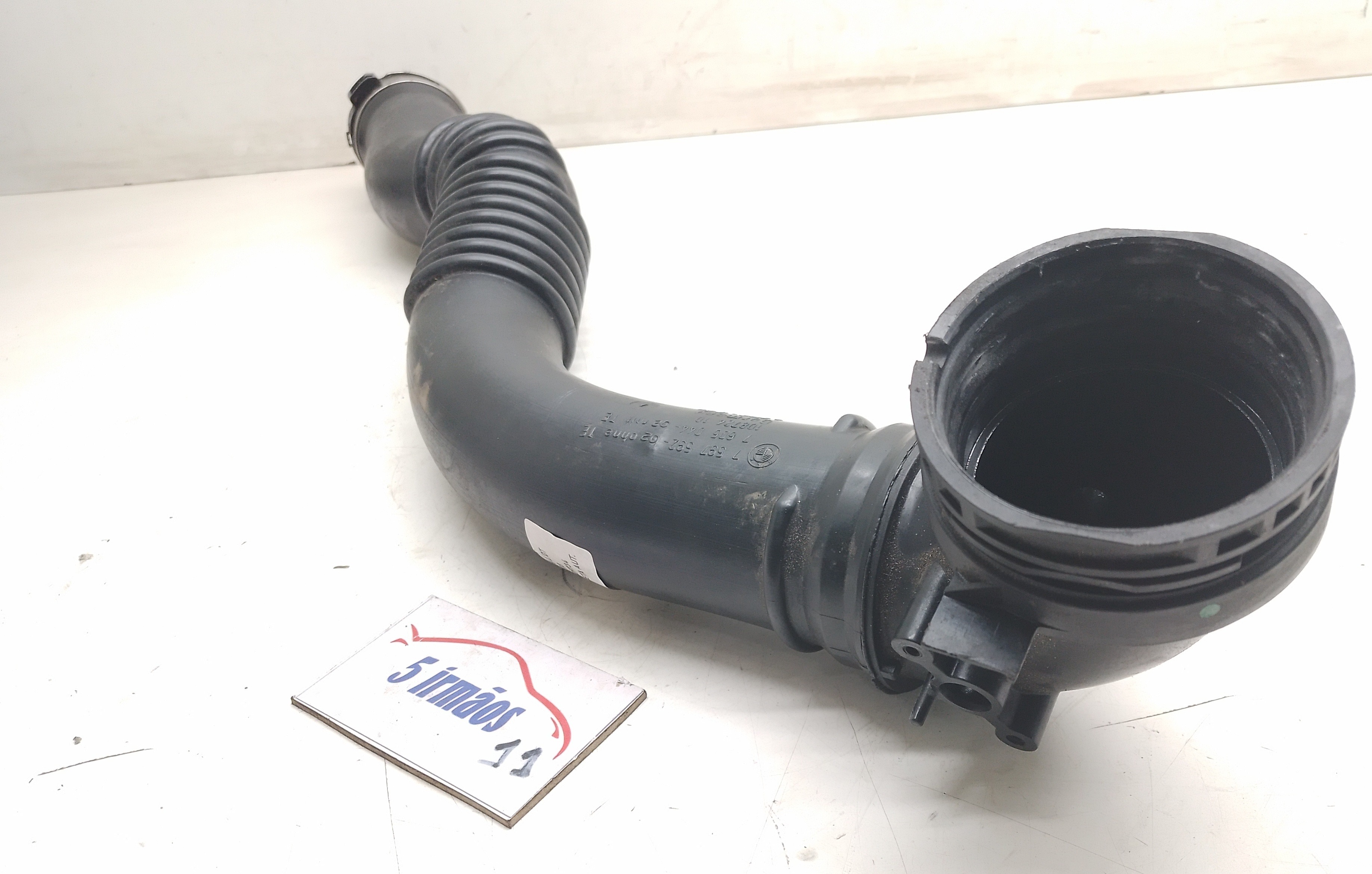 Mangueira Intercooler Bmw 125i 2.0 2013 Nº7597592  Preto