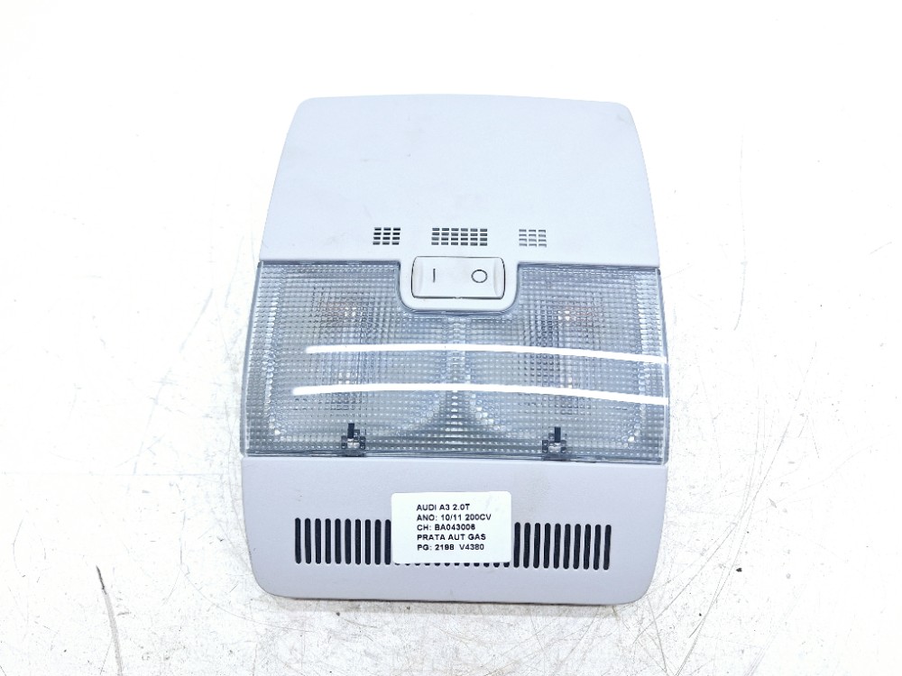 Luz Teto Cortesia Audi A3 2.0 2010 2011 8p0951177