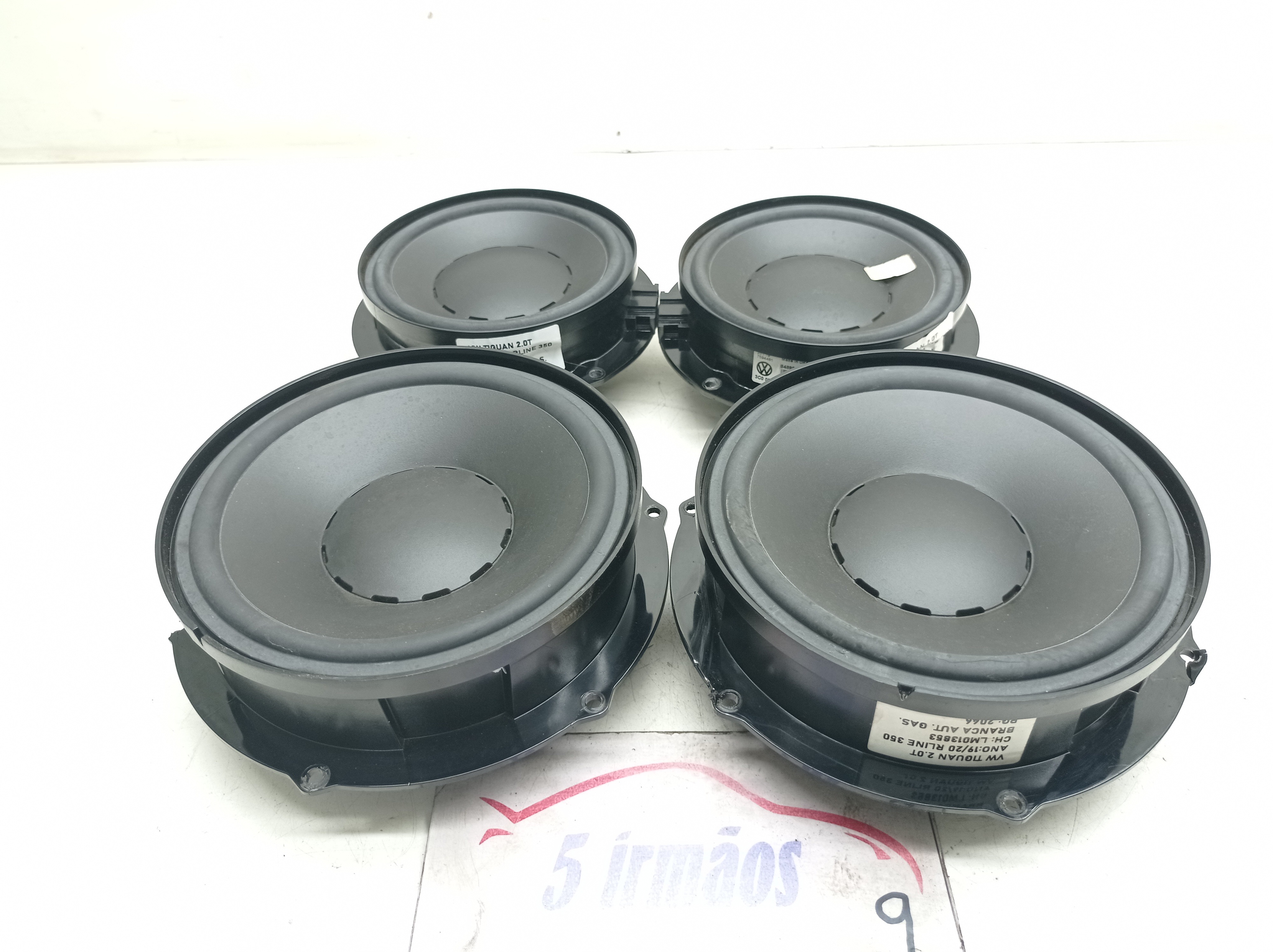 Kit Alto Falante Dynaudio Vw Tiguan Tsi 2.0 2019 / 2020