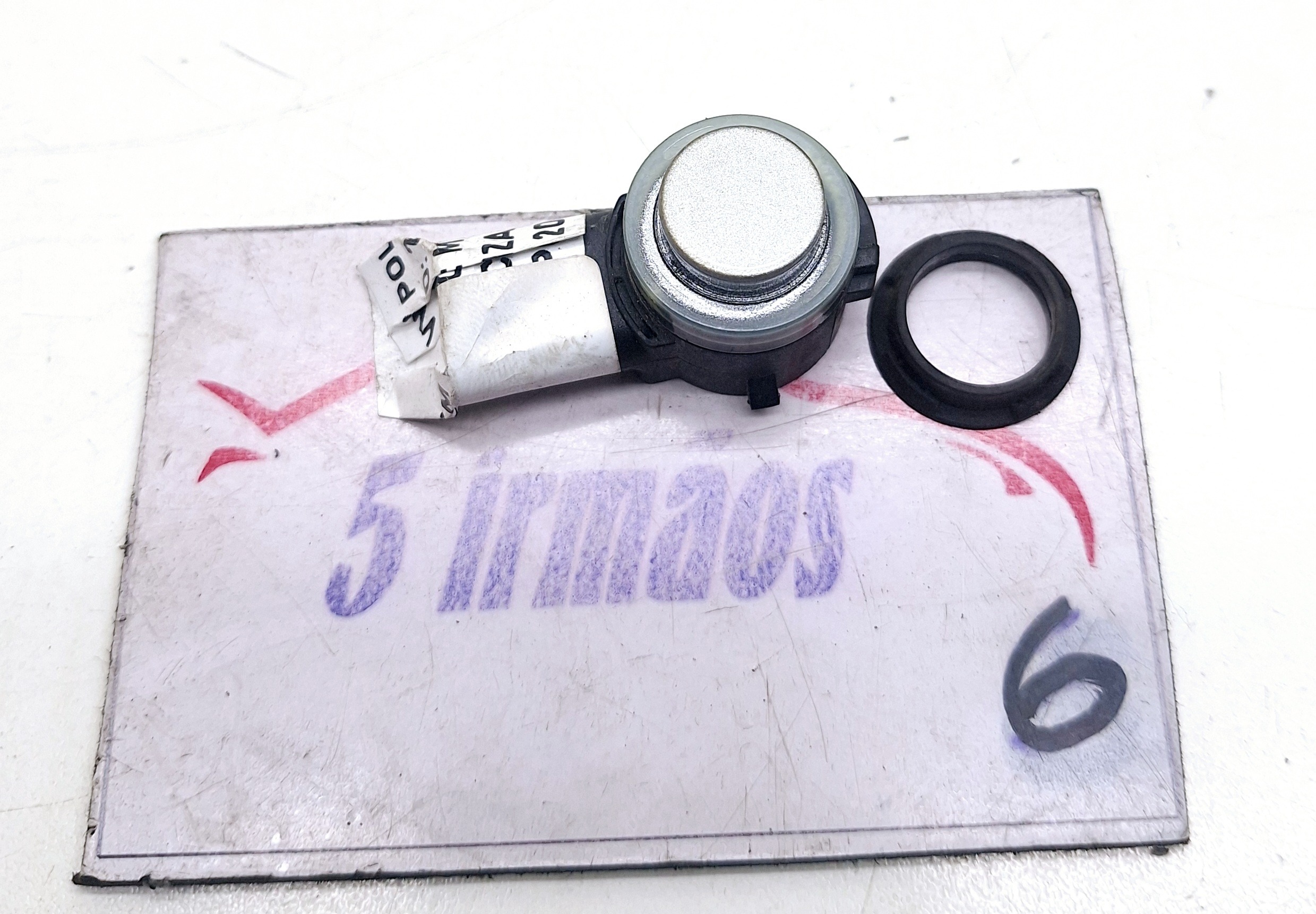 Sensor Estacionamento Traseiro Vw Polo Msi 1.6 2020/2021  Preto