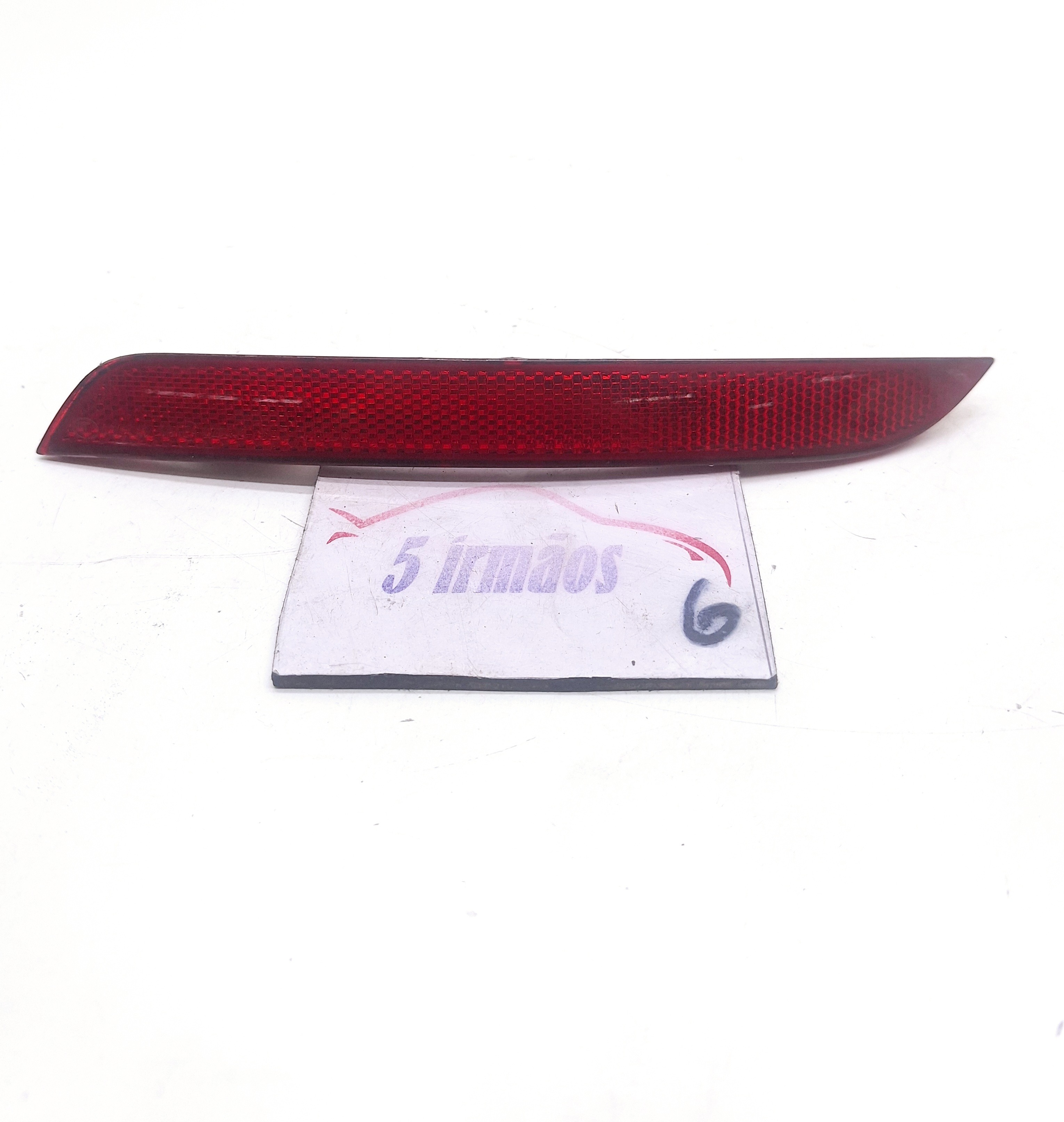 Refletor Olho Gato Traseiro Direito Bmw 320i 2.0 Turbo 2015 Vermelho
