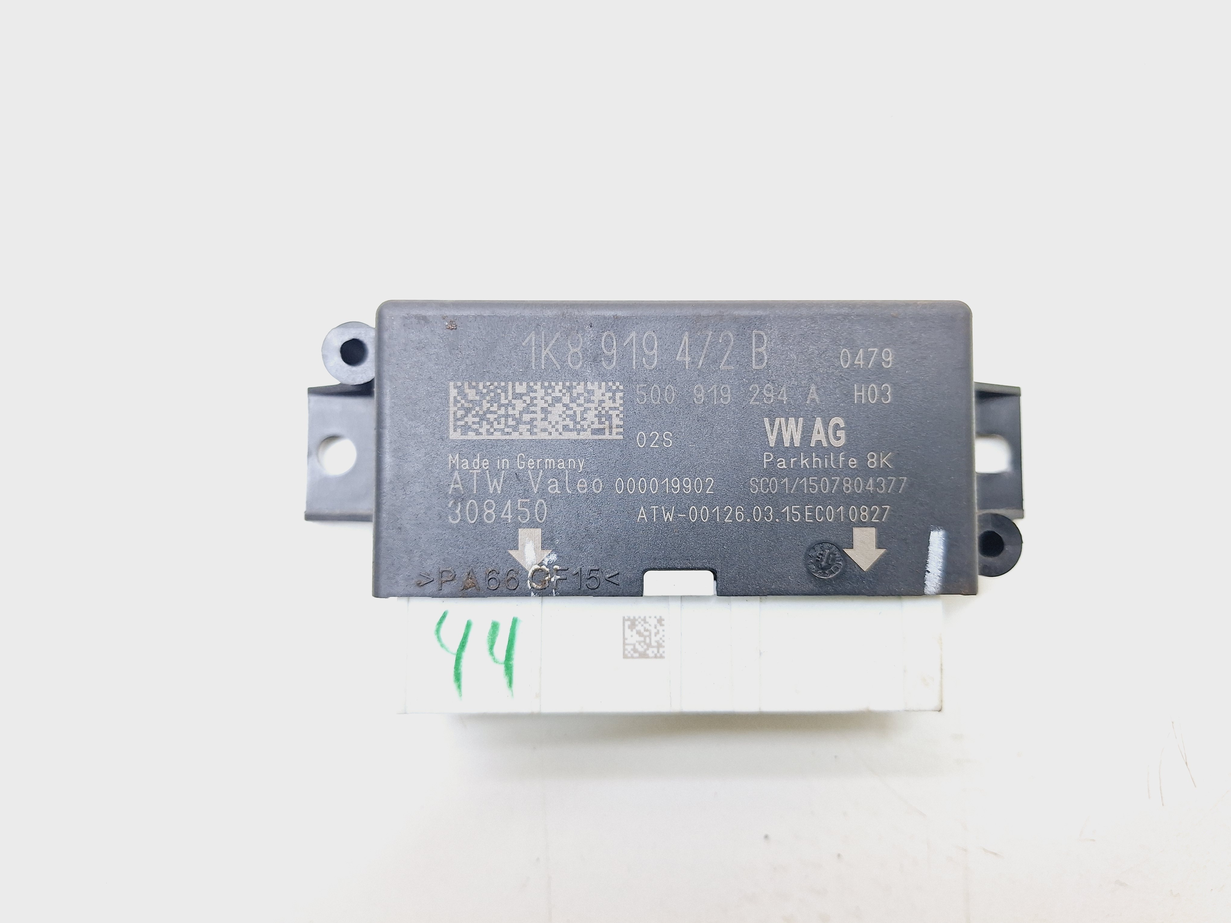 Módulo Estacionamento Volkswagen Jetta 2.0 2015 Nº1k8919472b Preto