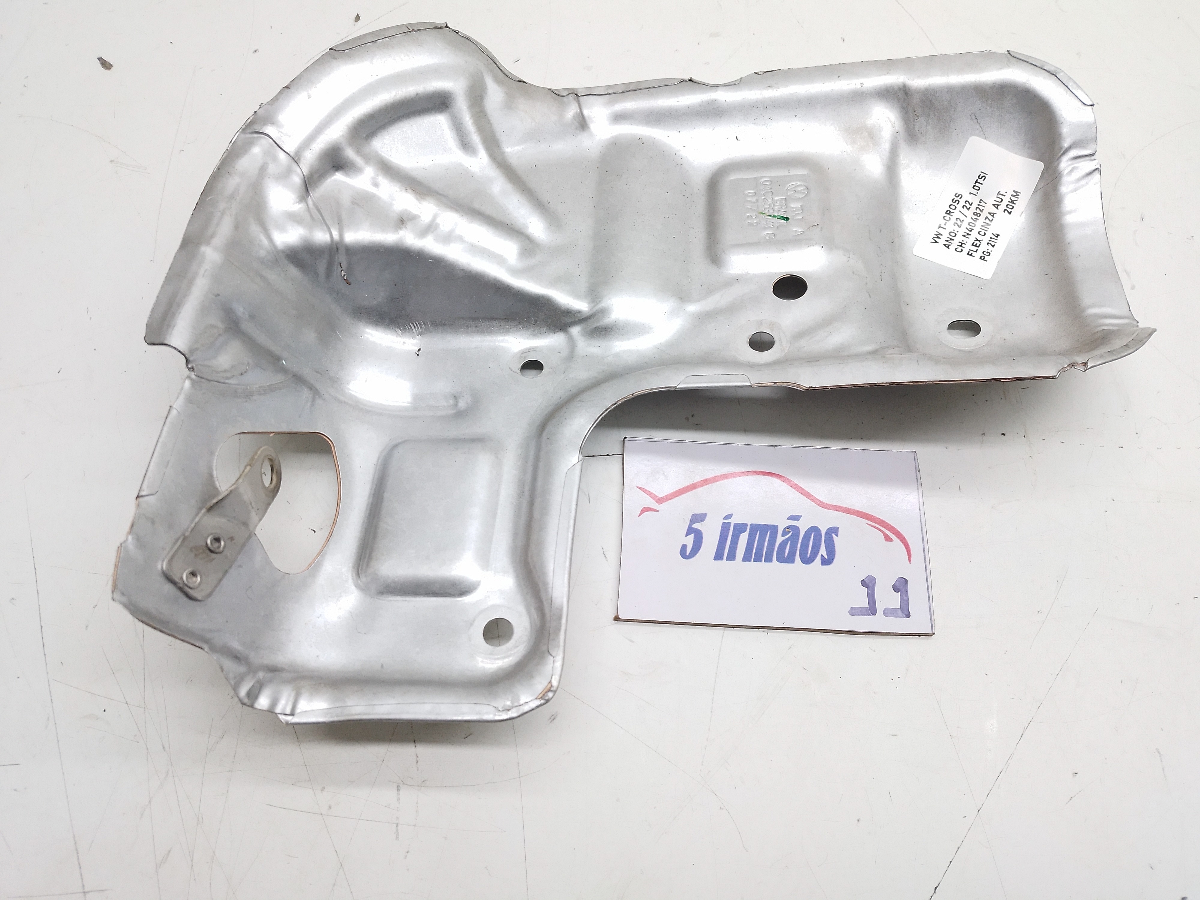 Protetor Defletor Catalisador Vw Tcross Tsi 1.0 2021 / 2022