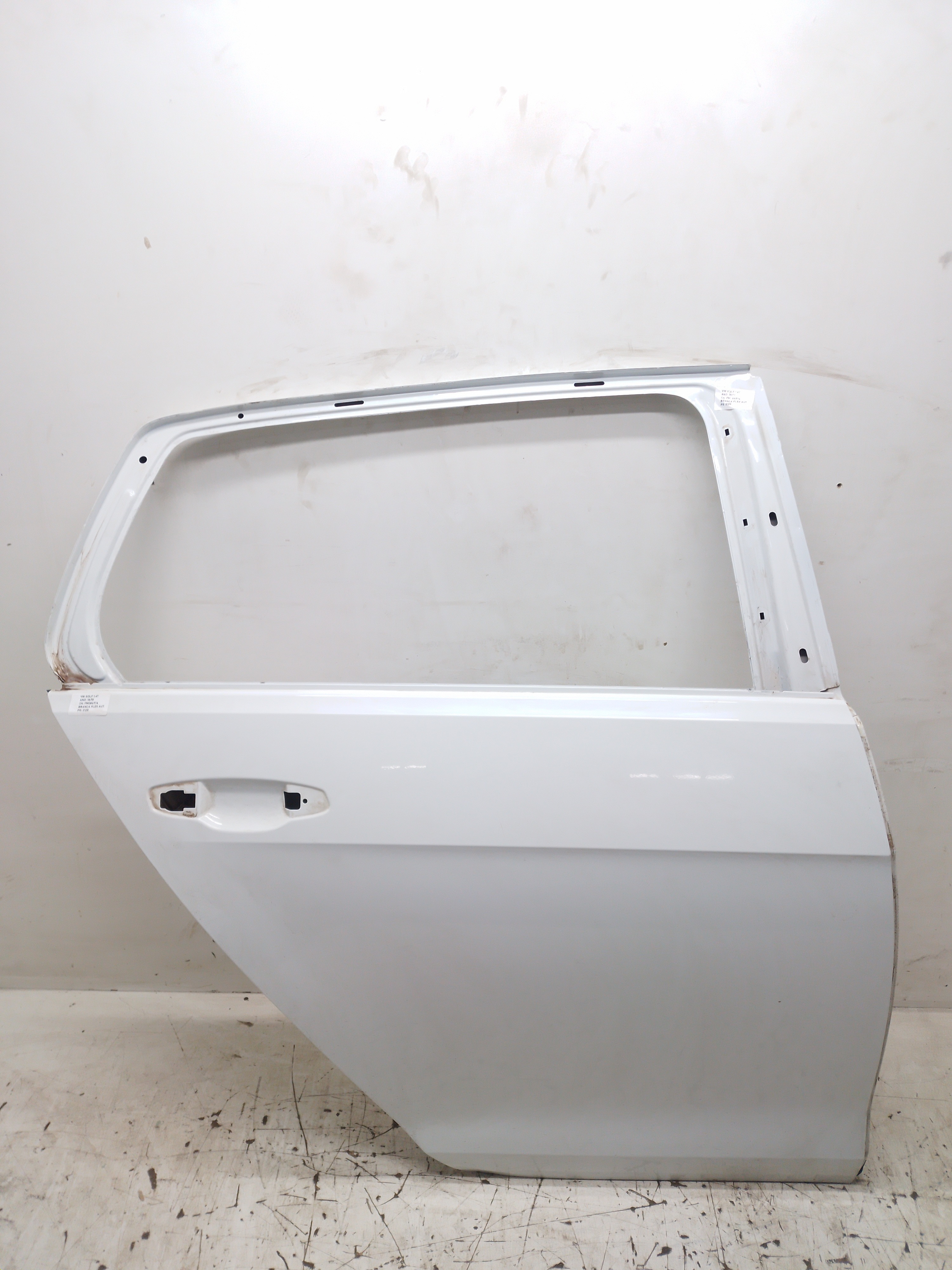 Porta Traseira Direita Volkswagen Golf Tsi 1.4 2015 Traseira Direita Branco