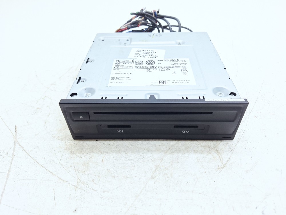 Mib Radio Central Cd Player Vw Jetta Rl 1.4 2020 3q0035864c