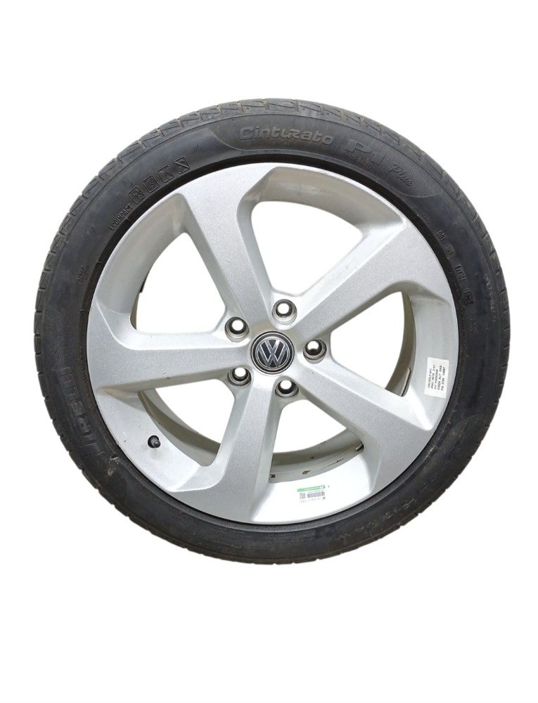 Roda C Pneu Aro 17 225 45 Vw Golf Gti 2.0 2015