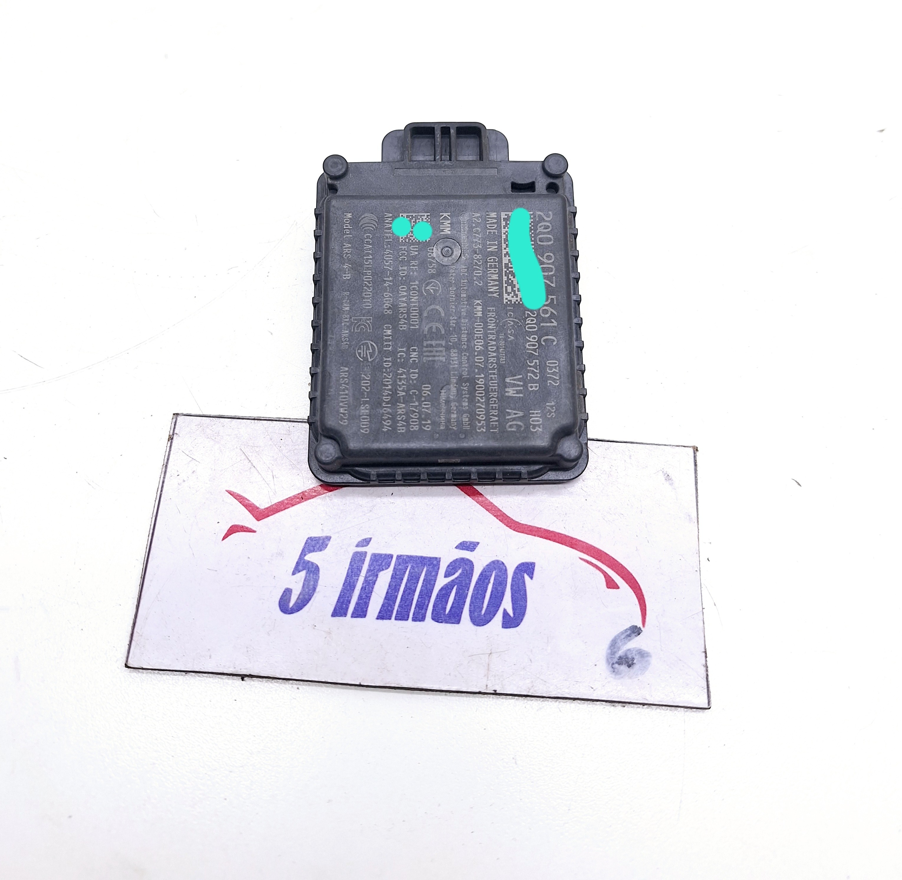 Módulo Sensor Distância Vw Tiguan Tsi 2.0 2019 Nº2q0907561c