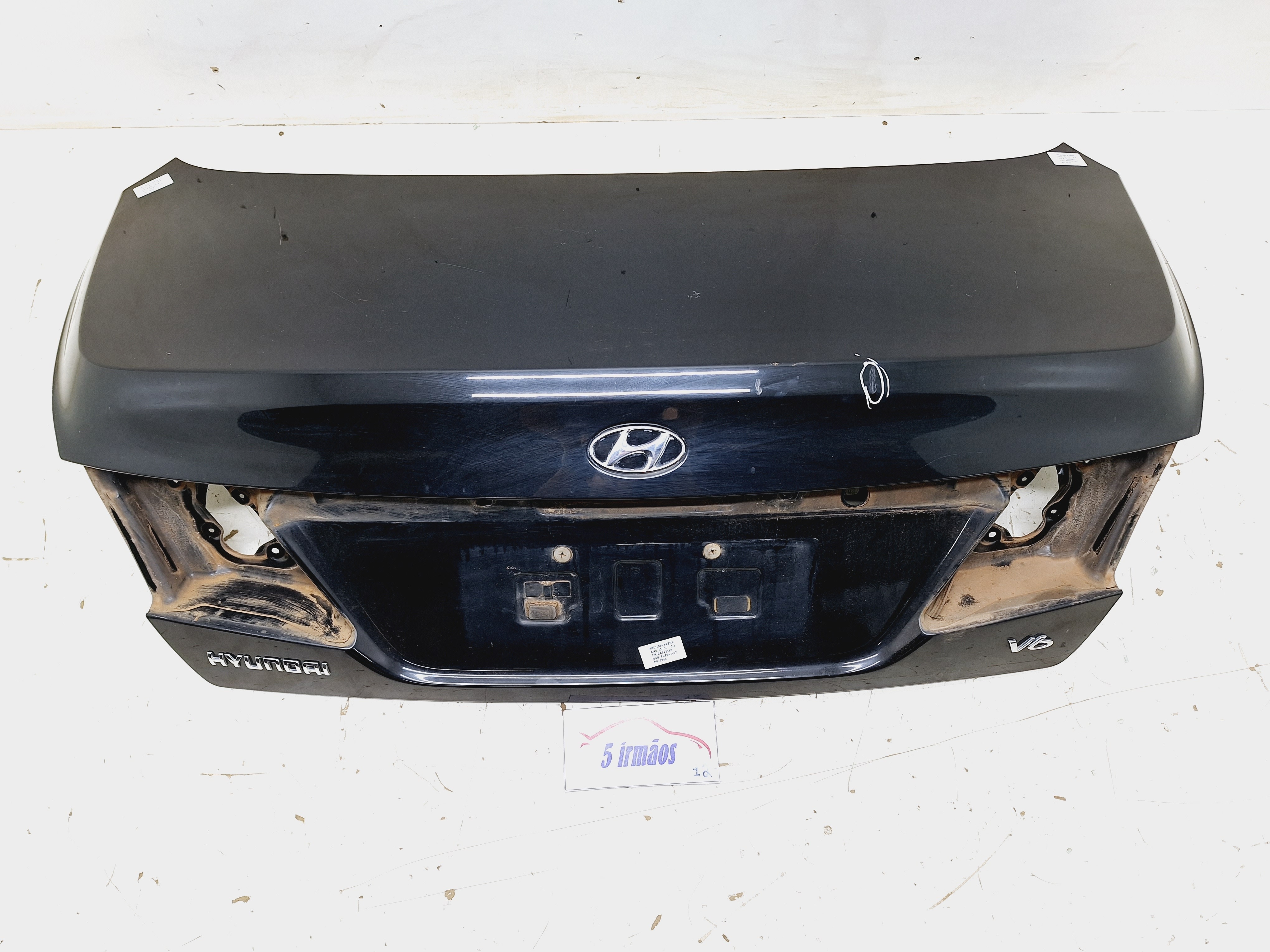 Tampa Traseira Porta Malas Hyundai Azera 3.3 V6 2011  Preto