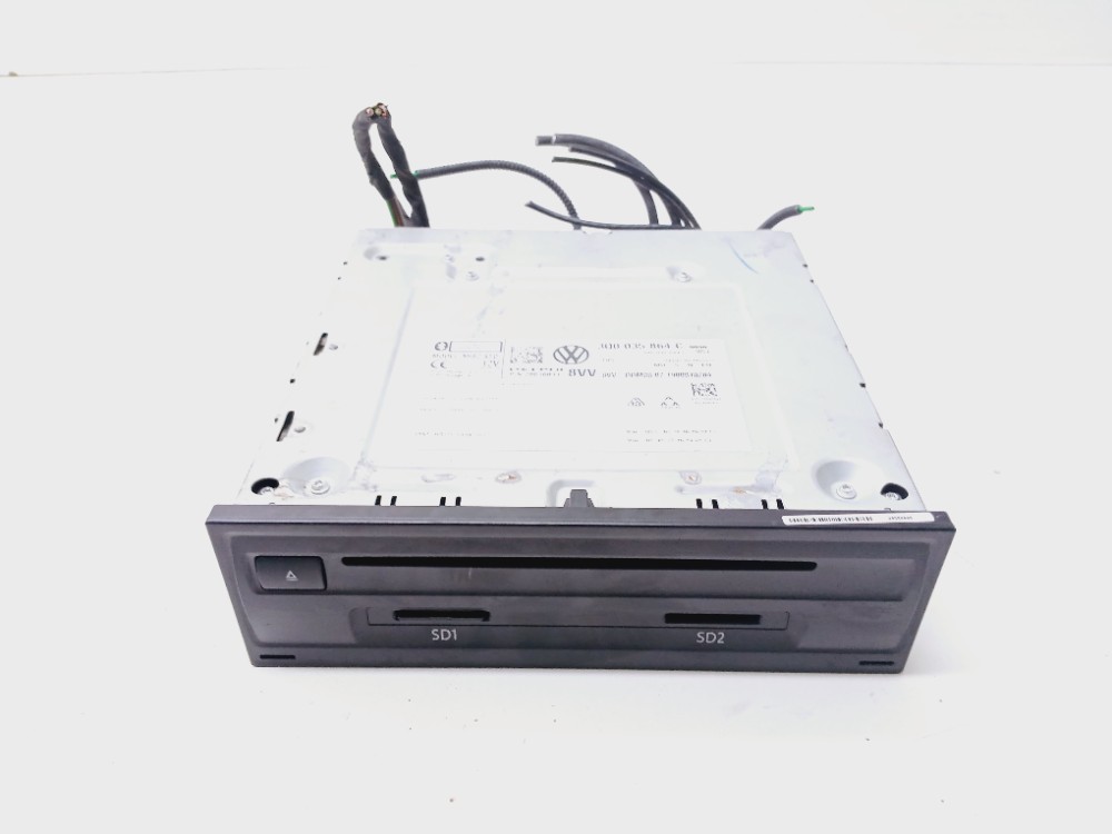 Rádio Cd Player Vw Tiguan Rline 2.0 Tsi 2019 2020 3q0035864c