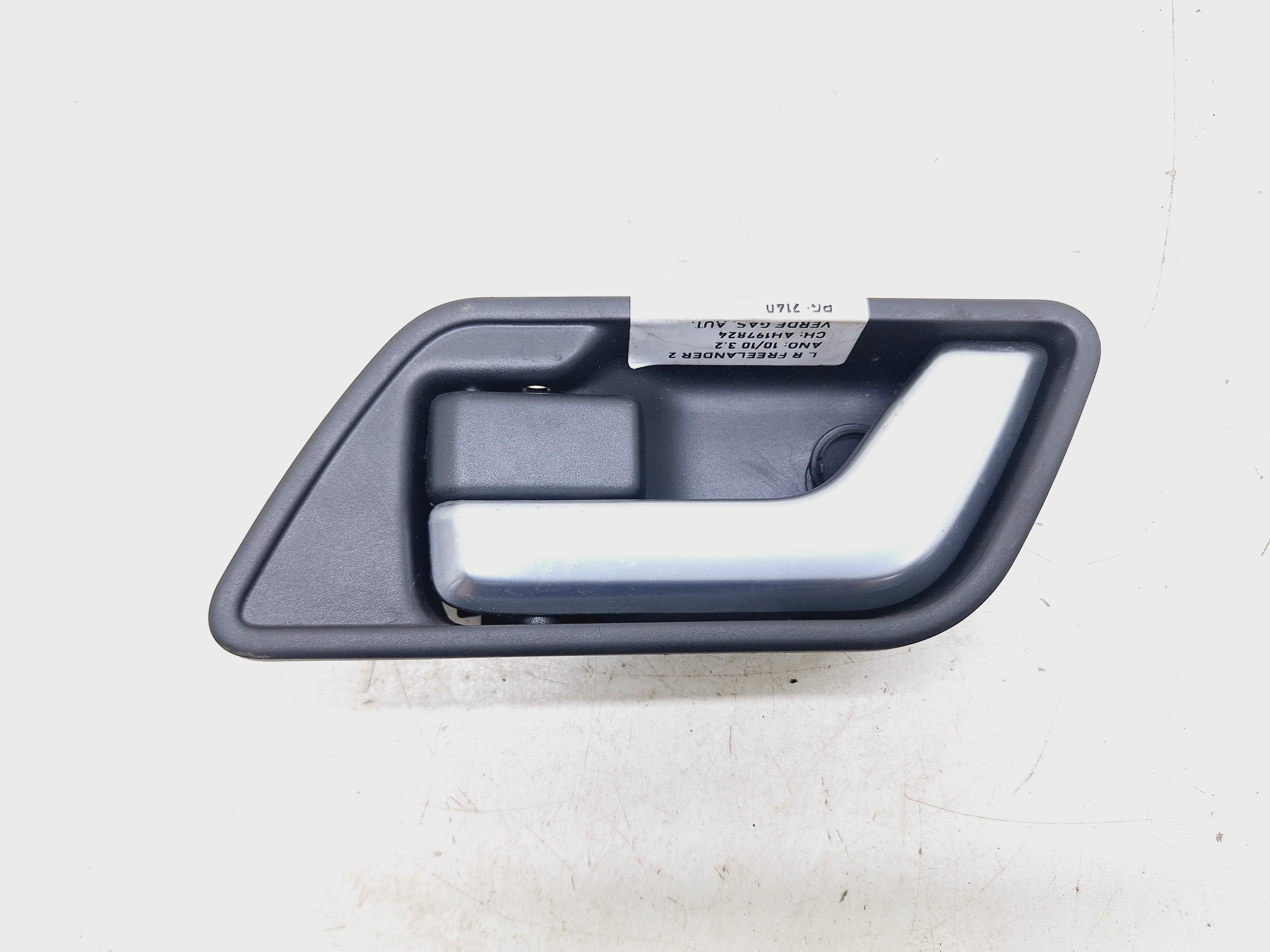 Maçaneta Interna Dianteira Esquerda Freelander 2 3.2 2010 Preto