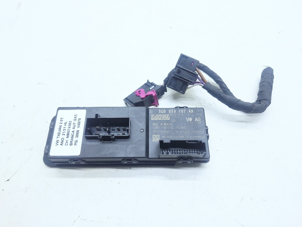 Módulo Porta Malas Vw Tiguan Tsi 2.0 2021 5Q0959107AA