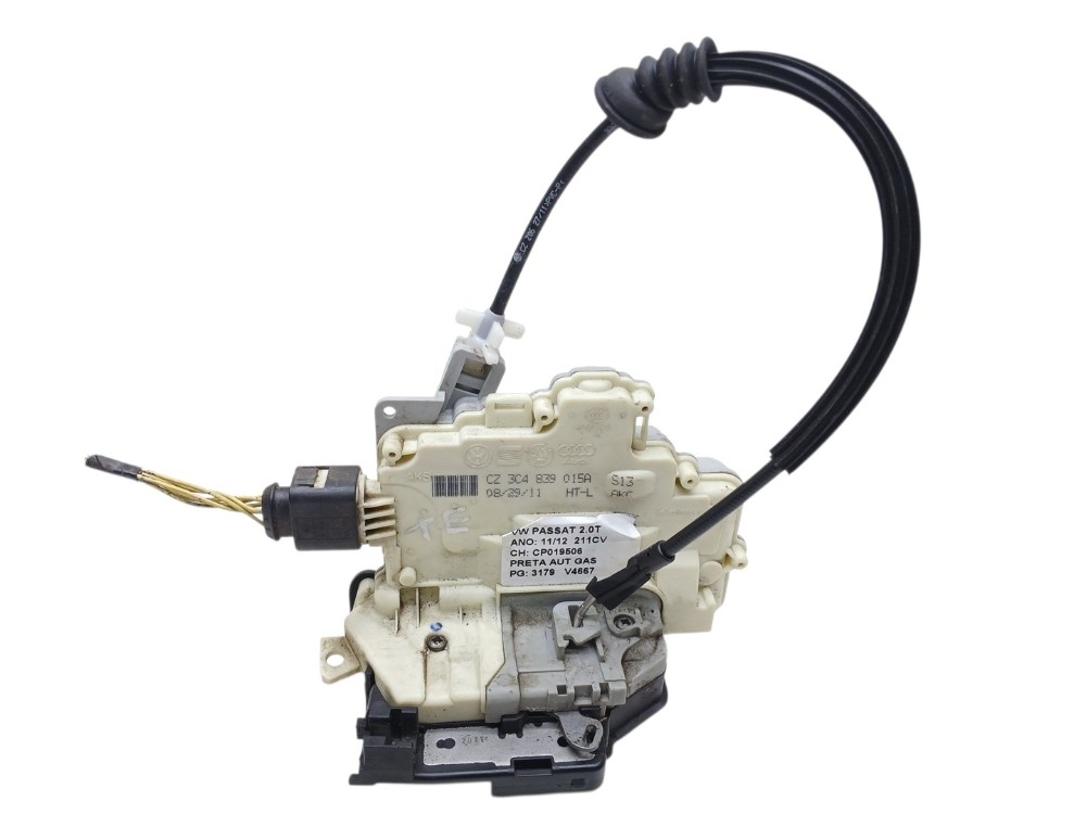 Fechadura Porta Traseira Esquerda Vw Passat 2.0 2011 2012