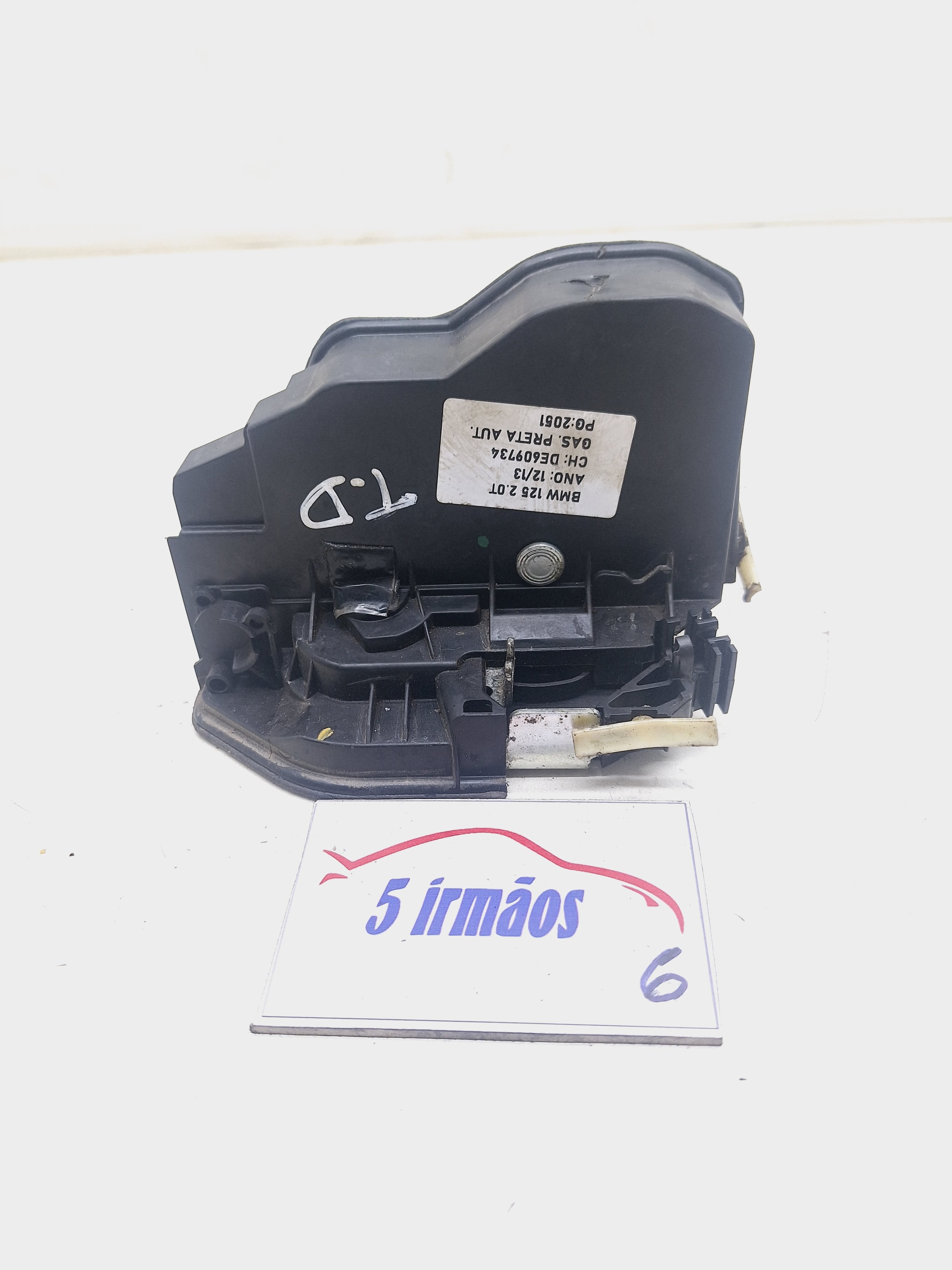 Fechadura Porta Traseira Direita Bmw 125 2.0 2013 Nº7202148