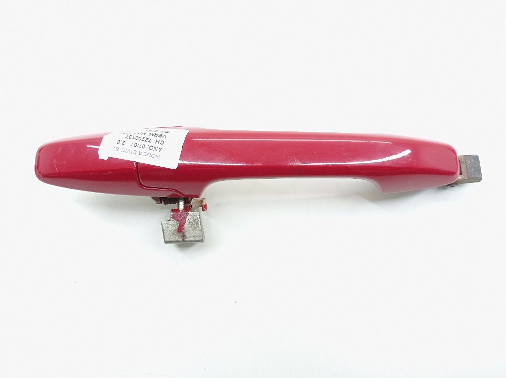 Maçaneta Externa Traseira Esquerda Honda Civic Si 2.0 2007 Vermelho Traseira
