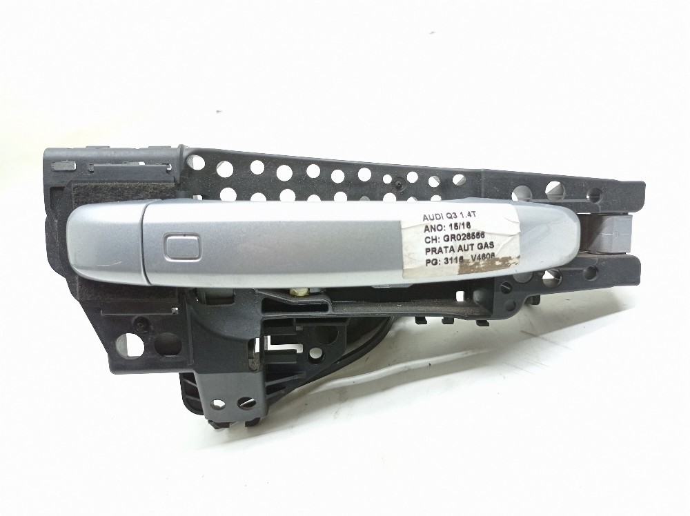 Maçaneta Externa Dianteira Direita Audi Q3 1.4 2015 2016 Prata Dianteira