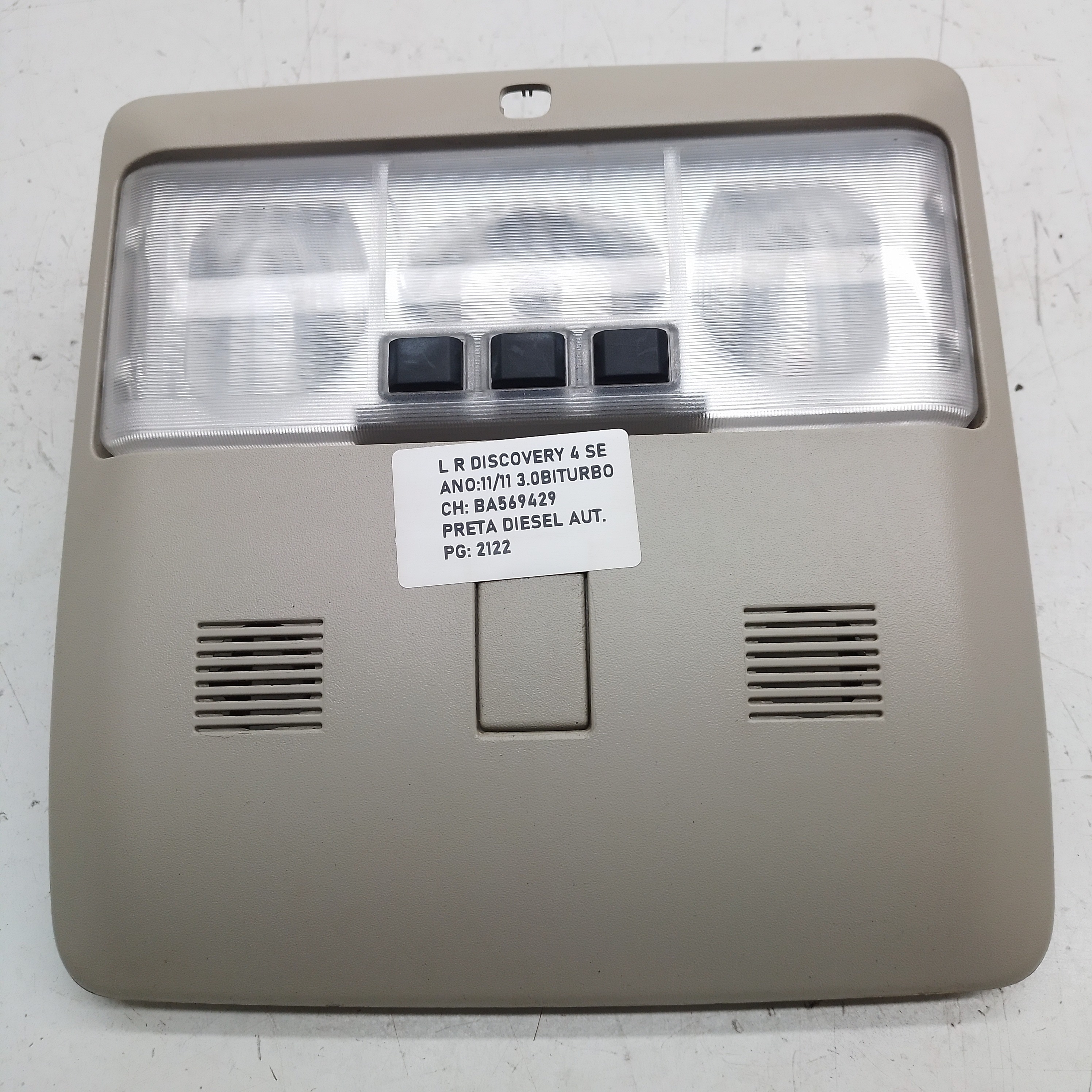Luz Teto Cortesia Discovery 4 3.0 2011 / 2012 Nº5h2215650abw