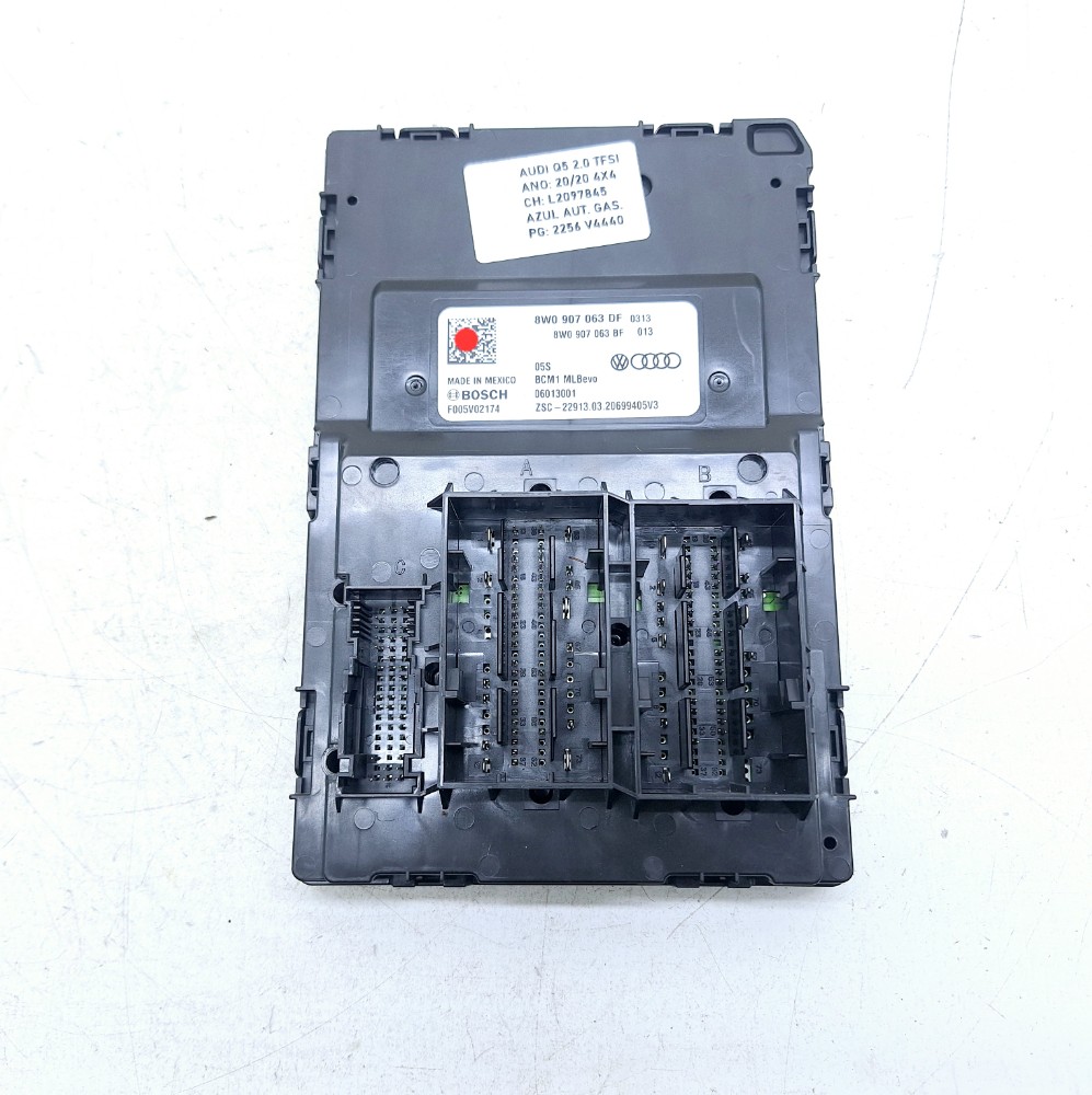 Módulo Conforto Bcm Audi Q5 2.0 2019 2020 8w0907063df