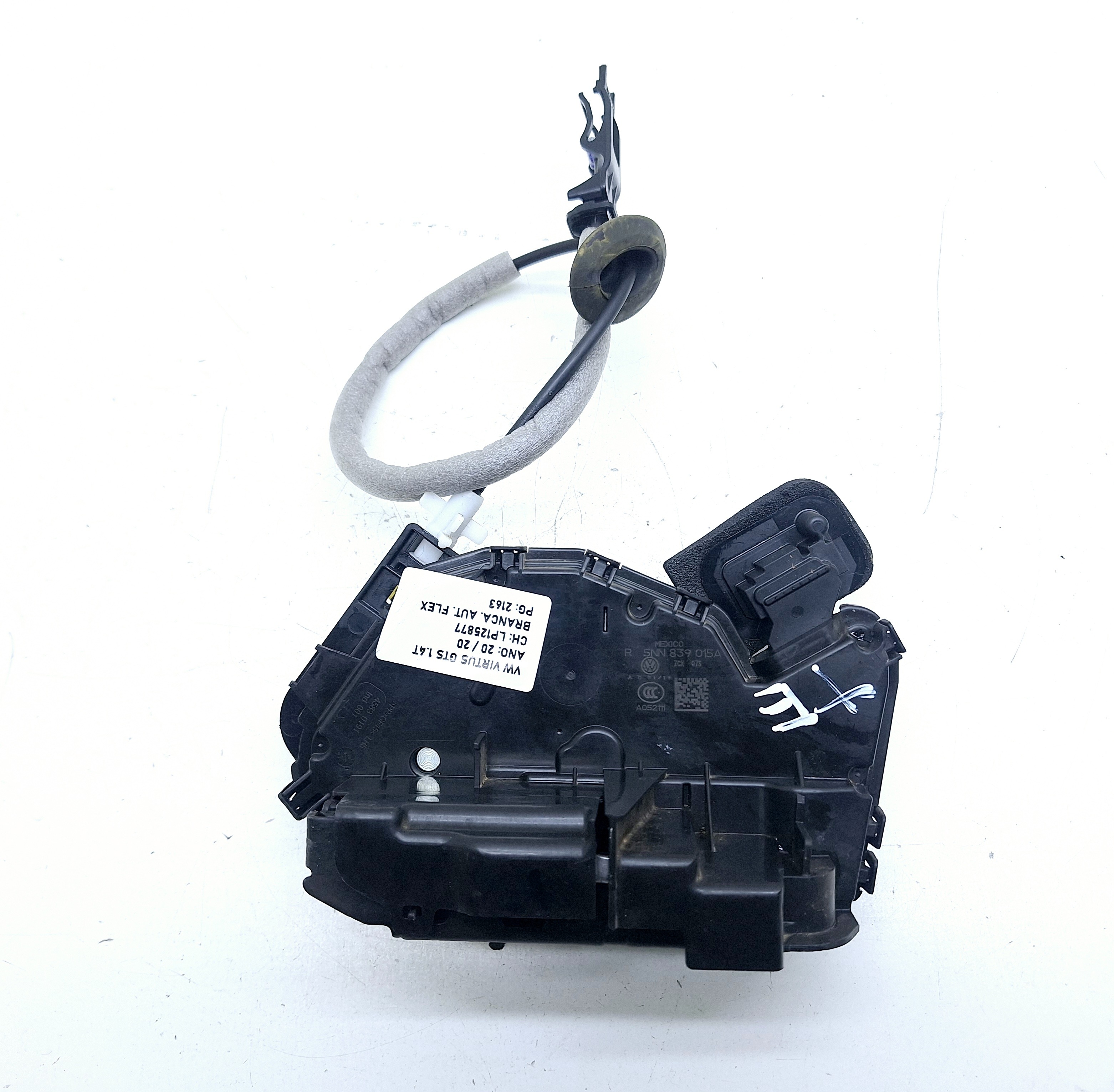 Fechadura Porta Traseira Esquerda Vw Virtus Gts 1.4 2020
