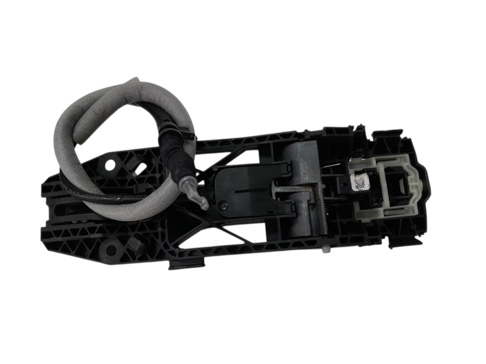 Macaneta Externa Porta Tras Esquerda Volkswagen Tcross 2024 Preto Traseira 5