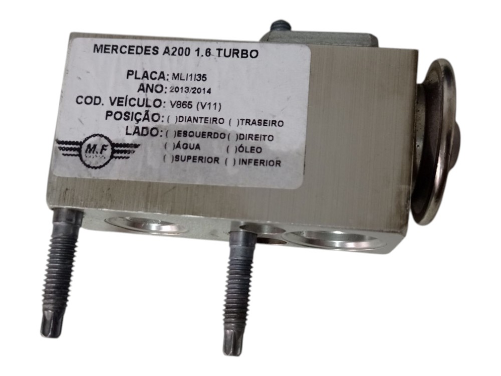 Válvula Expansão Mercedes A200 1.6 Turbo Aut 2014