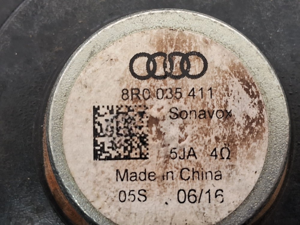 Alto Falante Porta Traseira Esquerda Audi Q3 Tfsi 2017 Preto 5
