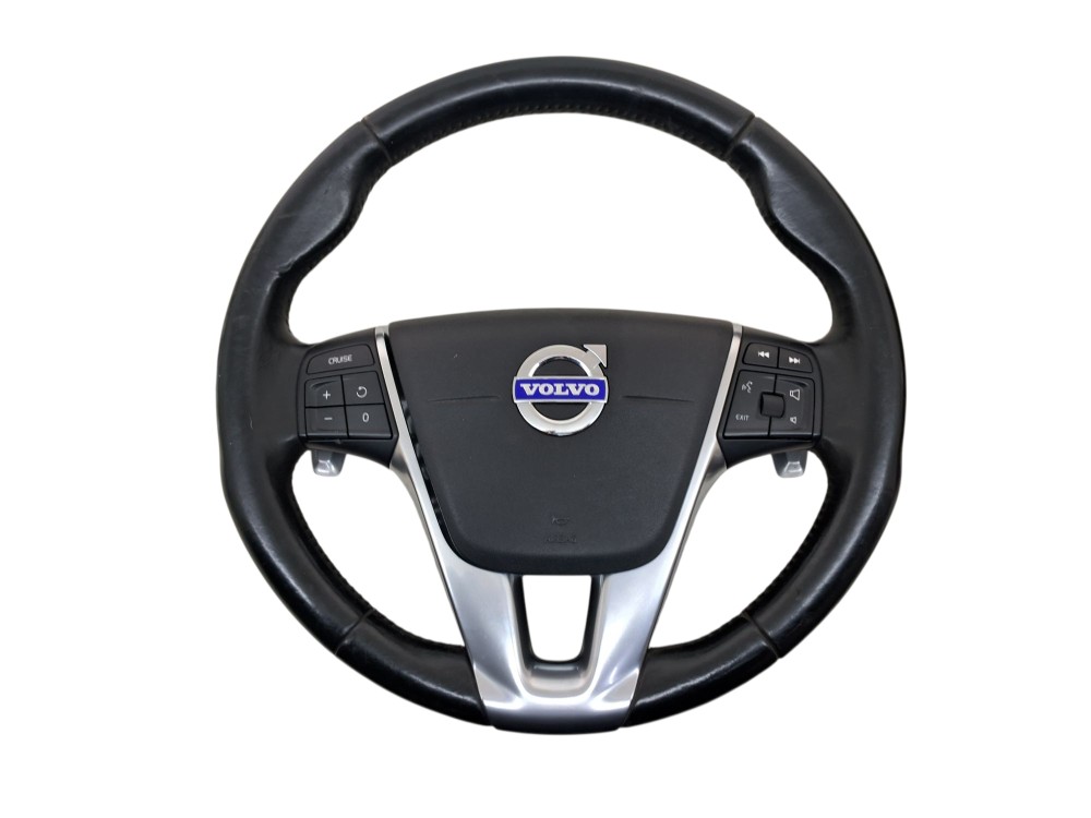Volante Com Comando Volvo Xc60 Top T6 3.0 6cc Turbo 2014 Preto