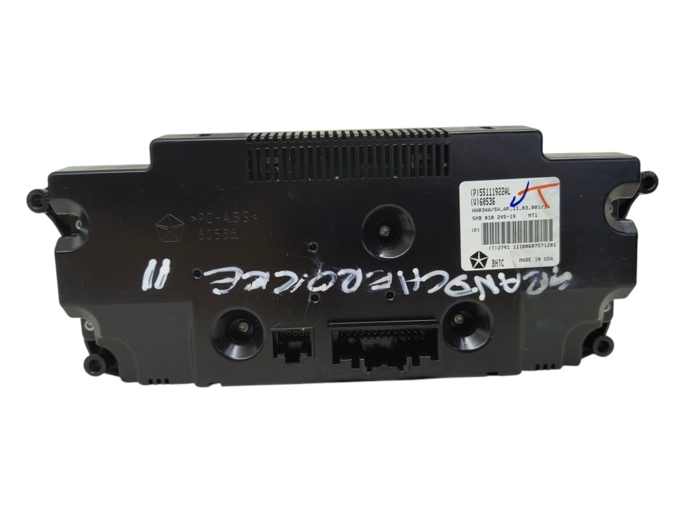Comando Controle Ar Condicionado Jeep Grand Cherokee 2012 2