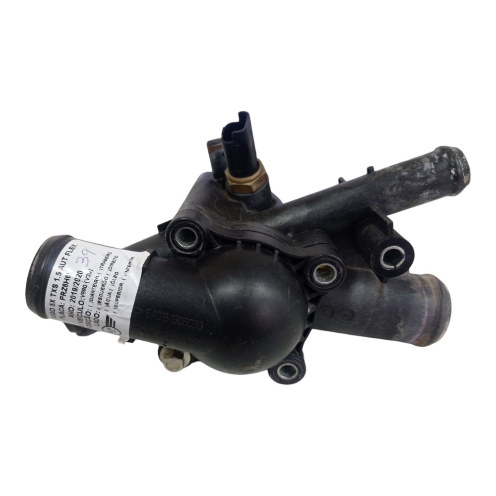CARCAÇA VALVULA TERMOSTATICA CHERY TIGGO 5X FLEX AUT 2020 3