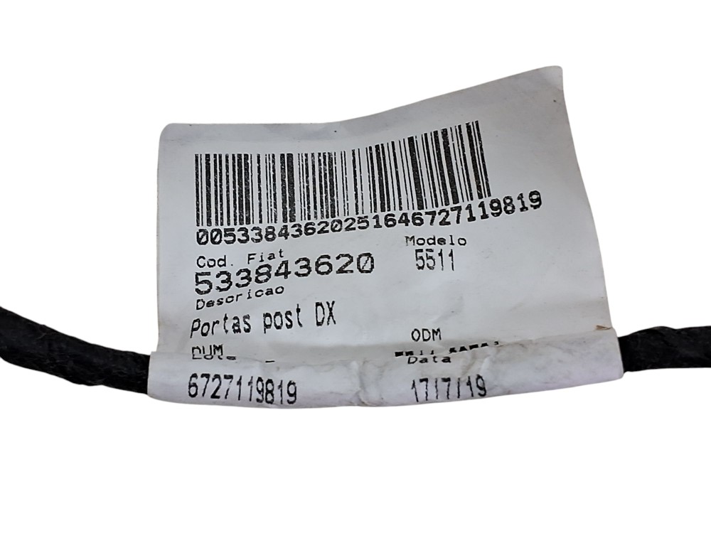 Chicote Porta Traseira Direita Jeep Compass Limited 2020 8