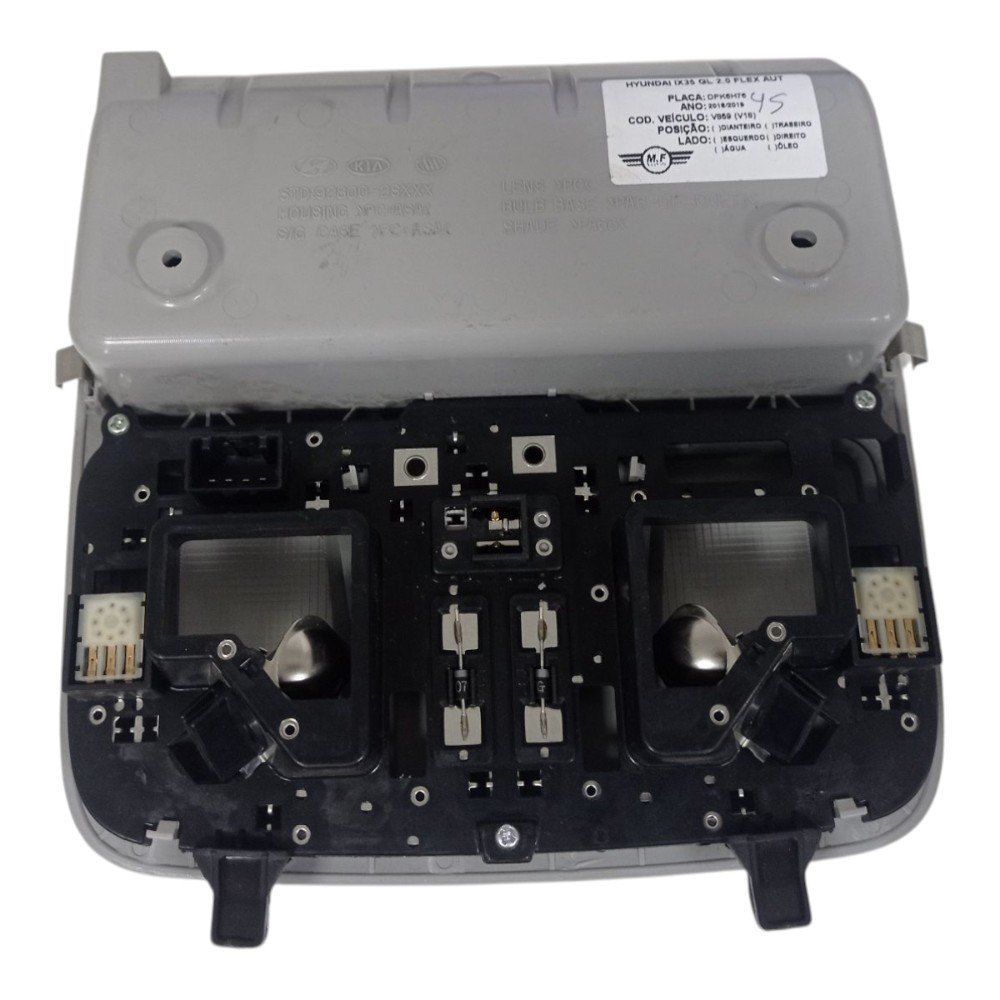 Luz Teto Com Porta Óculos Hyundai Ix35 Gl 2.0 Aut 2019 3