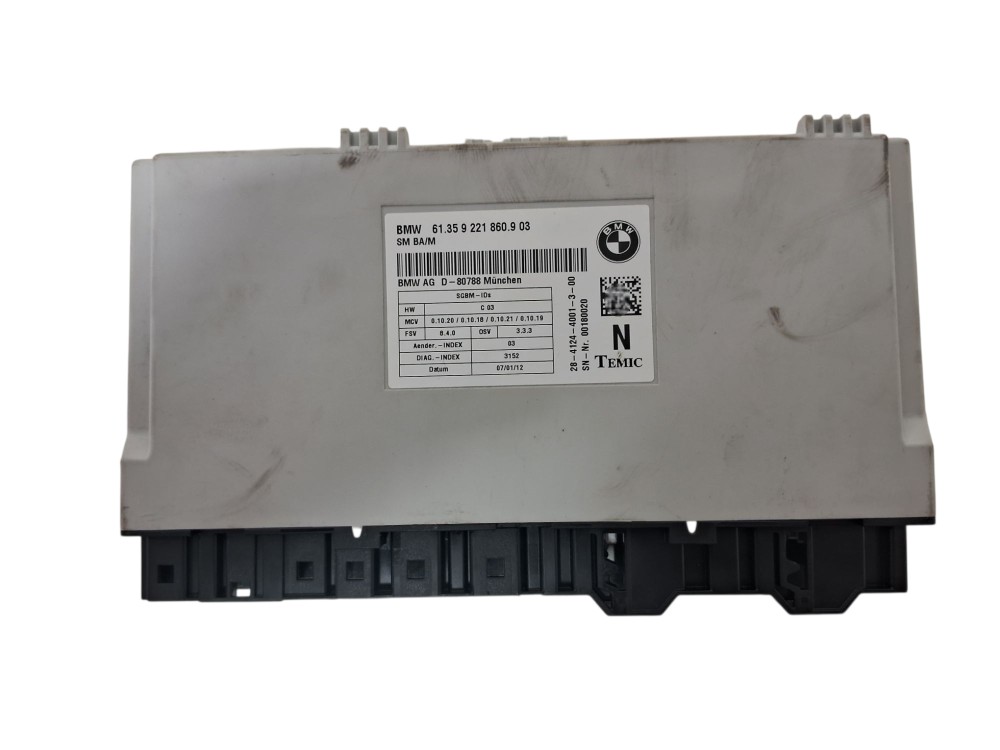 Modulo Banco Motorista Bmw X1 2012 1