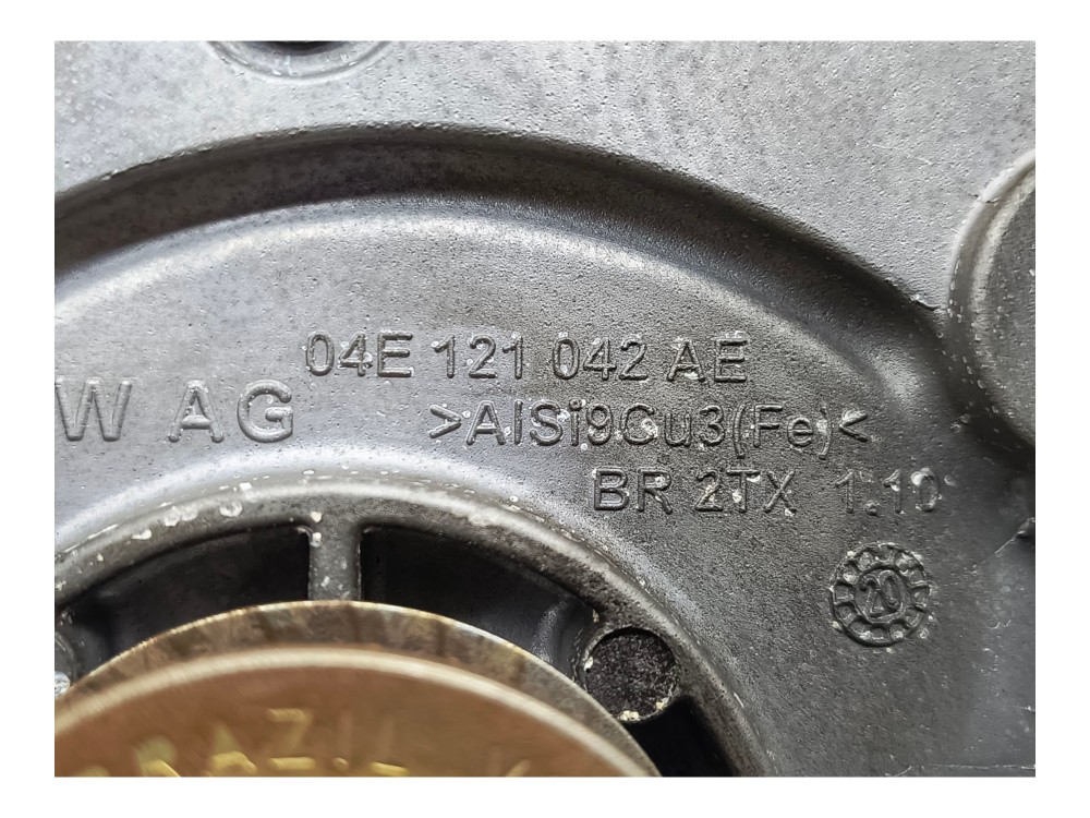 Bomba Agua Volkswagen Nivus Highline Tsi 1.0 12v Flex 2021 6