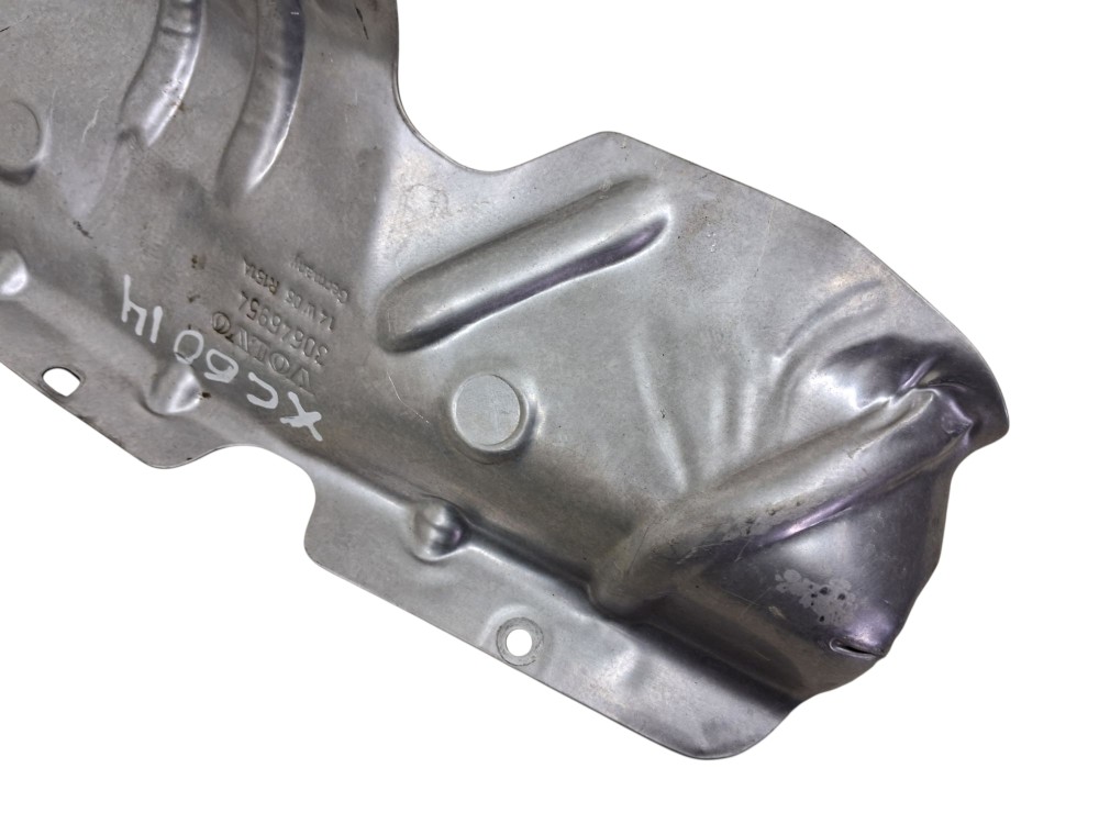 Defletor Calor Coletor Escapamento Volvo Xc60 Top T6 2014 4
