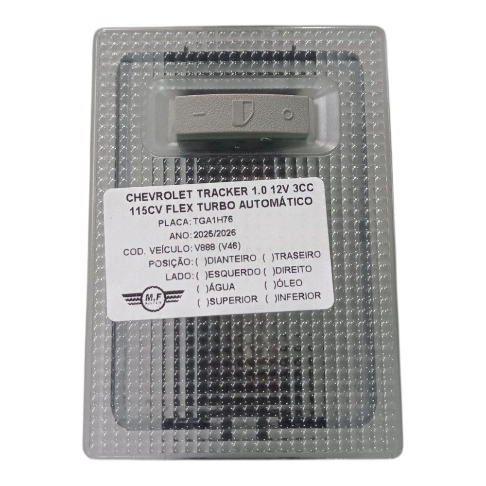 Luz Teto Traseiro Chevrolet Tracker Lt 1.0 Aut 2026