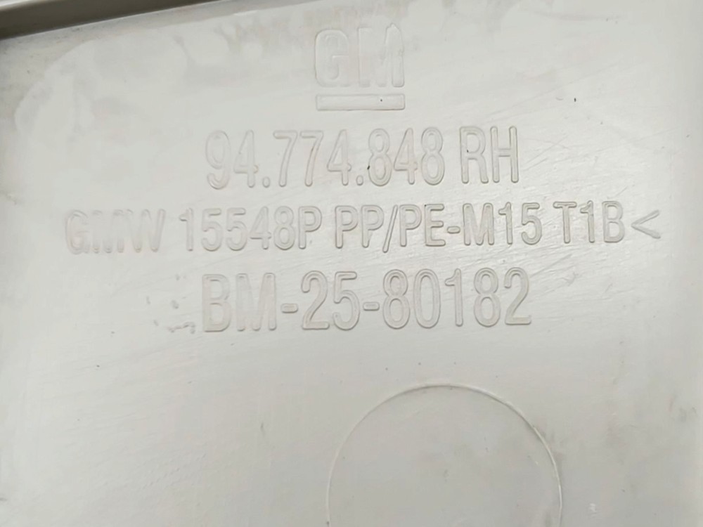 Acabamento Coluna Direita Traseira Chevrolet Cobalt 2019 5