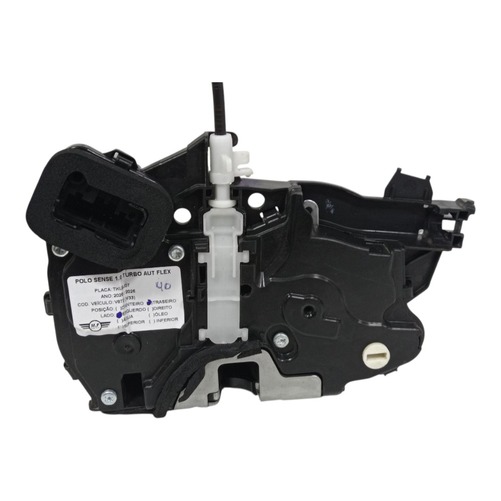 Fechadura Porta Traseiro Esquerdo Volkswagen Polo 2026 3