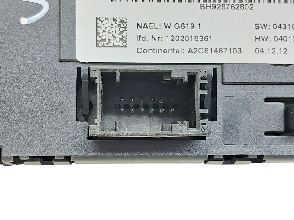 Controle Comando Ar Condicionado Bmw X3 Xdrive20i 2013 7