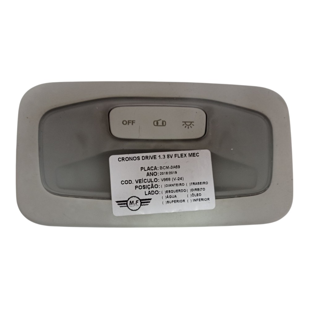 LUZ TETO MENOR FIAT CRONOS DRIVE 1.3 2019 1