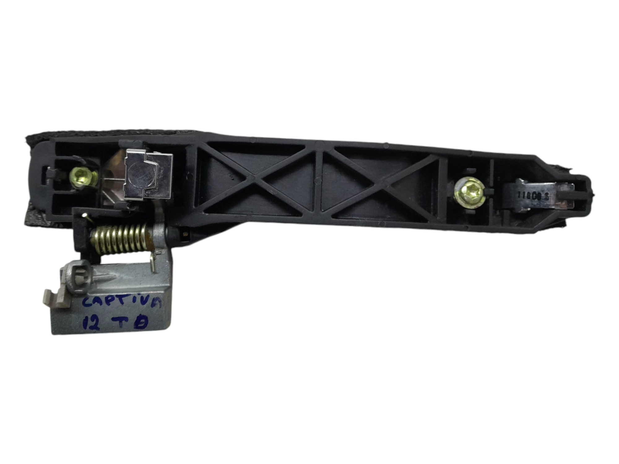Macaneta Externa Traseira Direita Chevrolet Captiva 2012 Cromada 4