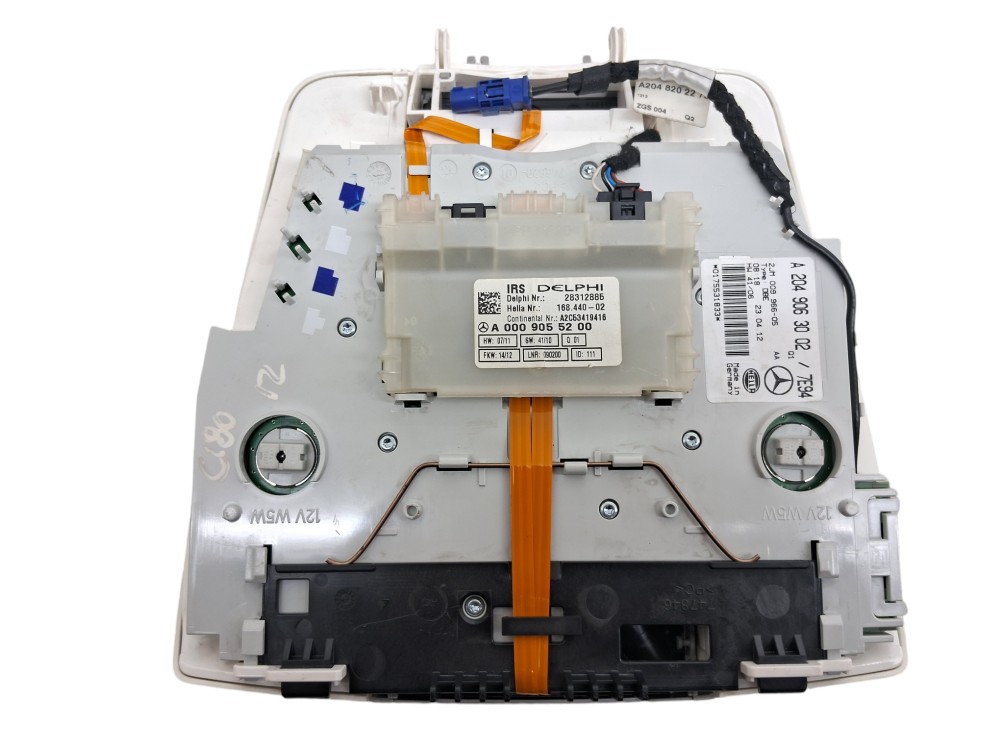 Luz Teto Mercedes C180 Classic 2012 6