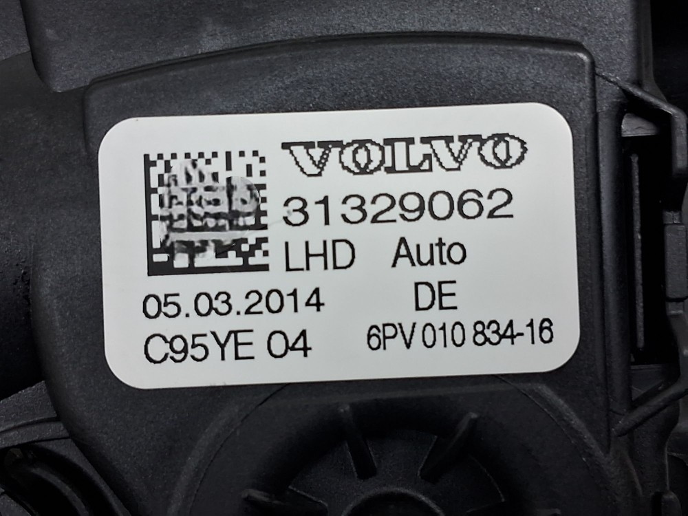 Pedal Acelerador Volvo Xc60 Top T6 3.0 6cc Turbo Gas 2014 5