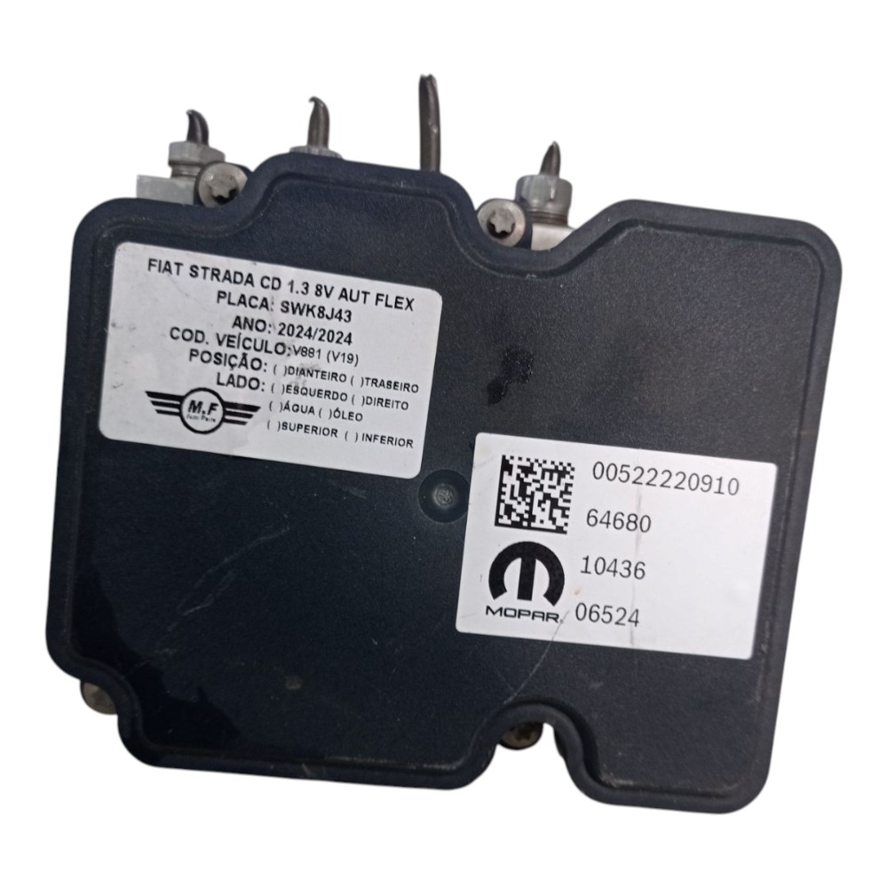 Kit Code Injeção Fiat Strada Cd 1.3 Aut 2024 8