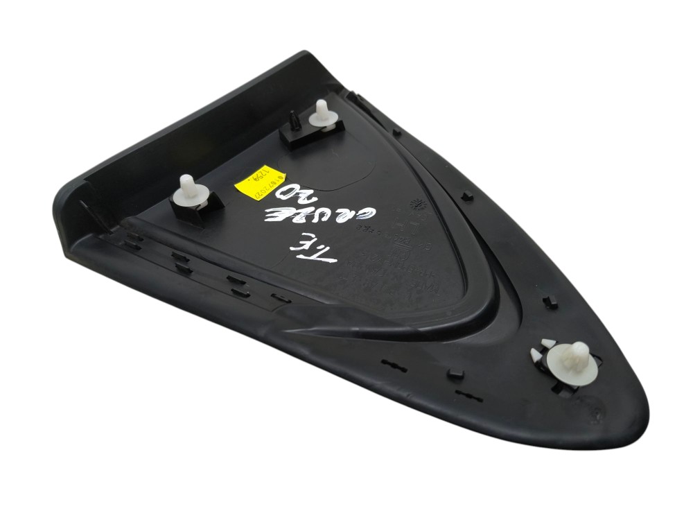 Acabamento Externo Porta Traseira Esq Chevrolet Cruze 2020 Preto E Cromado 3