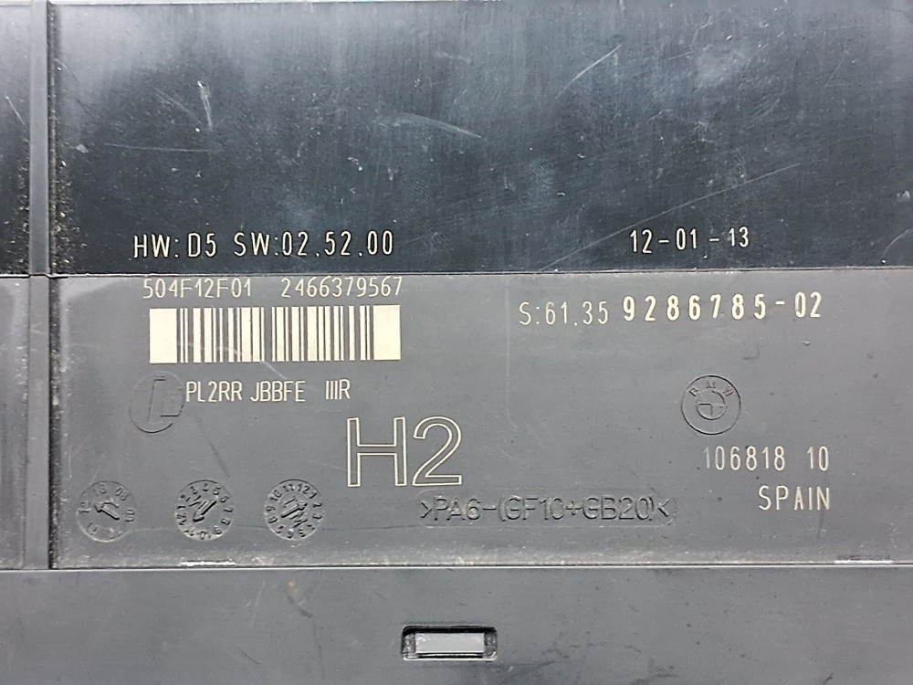 Modulo Ecu Conforto Bmw X1 Sdrive18i 2013 9