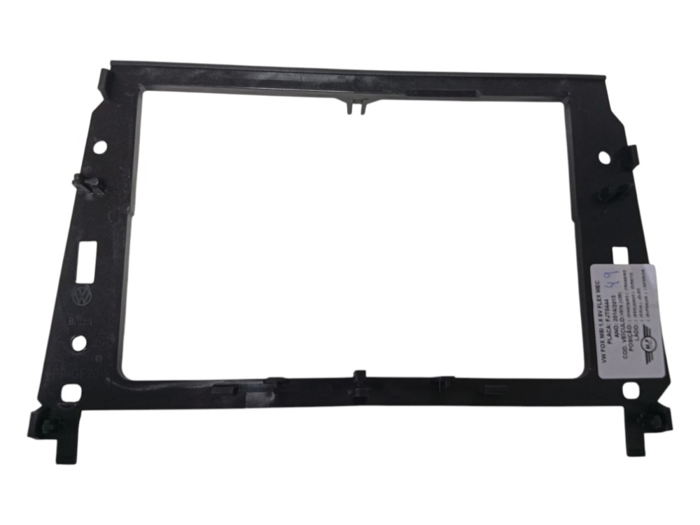 MOLDURA SUPORTE MULTIMÍDIA VOLKSWAGEN FOX 1.6 FLEX 2015 5
