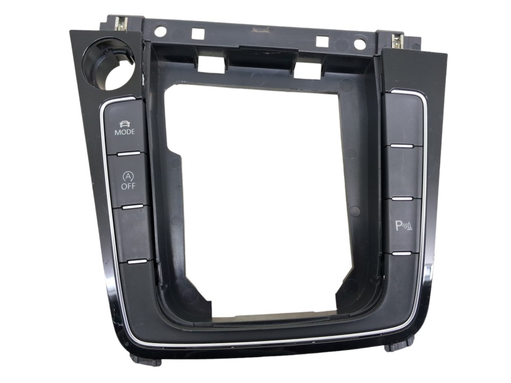 Moldura Console Trambulador Volkswagen Golf Tsi 2015 1