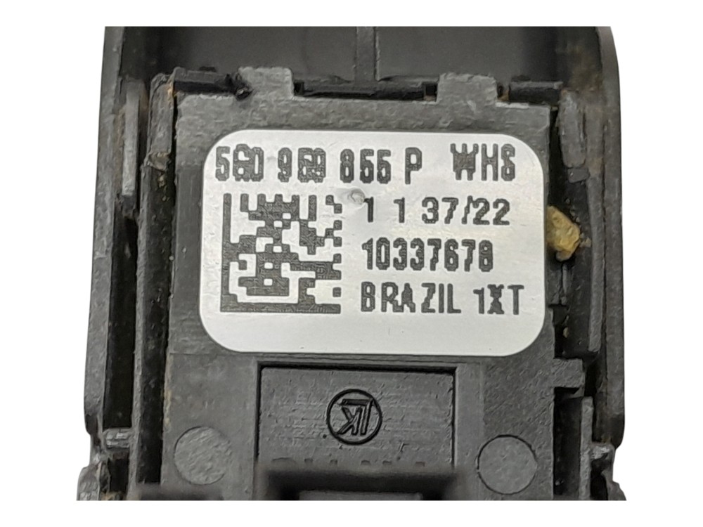 Botao Vidro Traseiro Direito Volkswagen Polo 1.0 3cc 2023 6