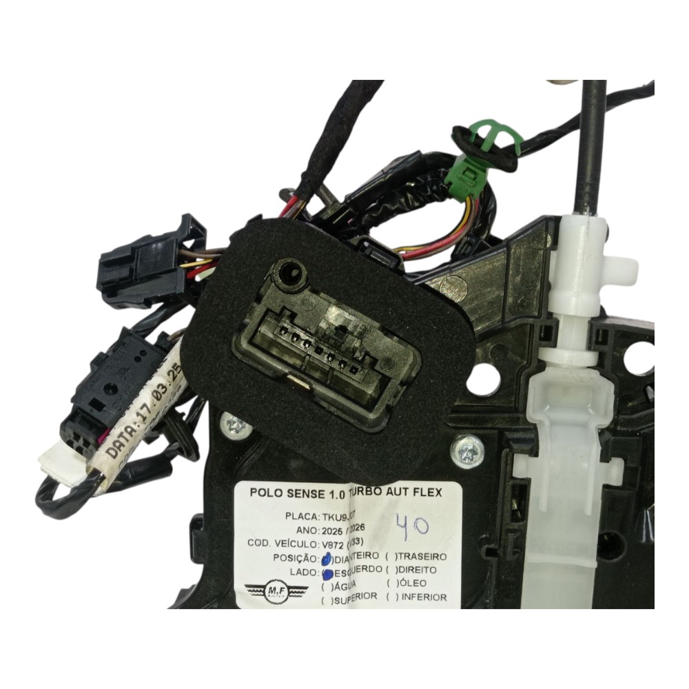 Fechadura Porta Dianteiro Esquerdo Volkswagen Polo 2026 3